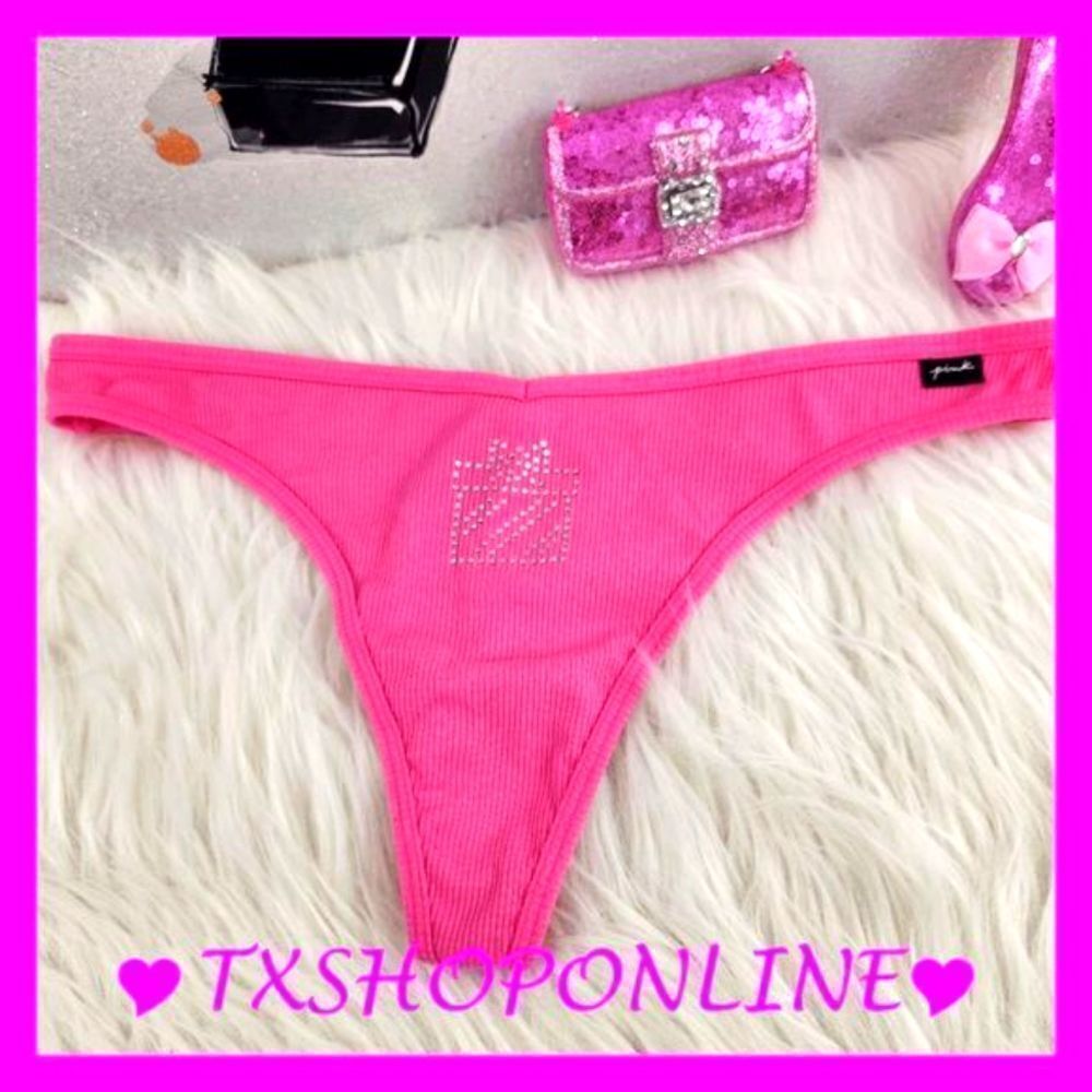 ❣️👙{Victoria's Secret} bling rhinestones thong pantie❣️👙 NWT